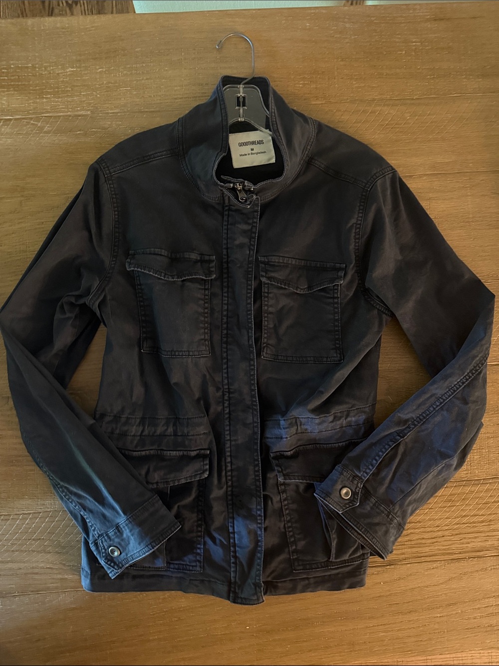 Goodthreads charcoal Utility Field Jacket